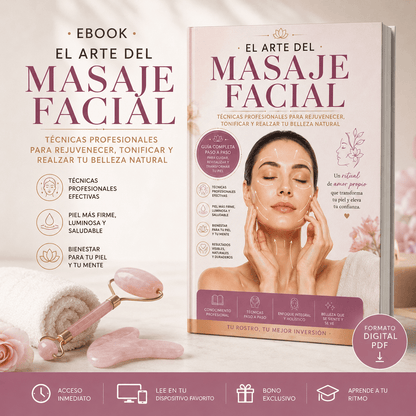El arte del masaje facial
